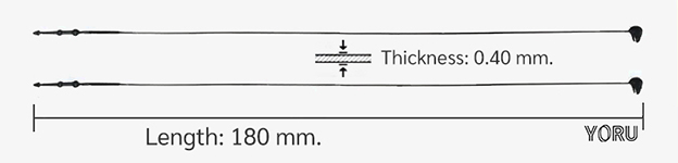 YORU สายคล้องป้าย Model YR180-1PTGB